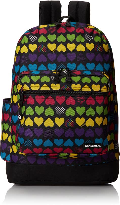 Yak Pak Vanderbilt Back Pack, Checkerboard Hearts, One Size