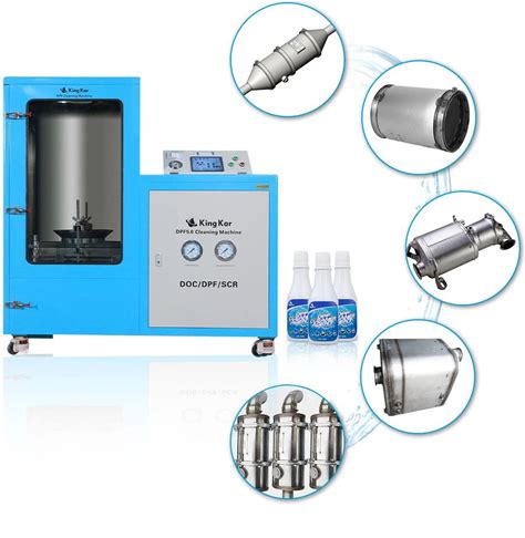 60Min 100% Effect Dpf Cleaning Equipment Truck Dpf Cleaning Machines Diesel Particulate Filter For Heavy Truck