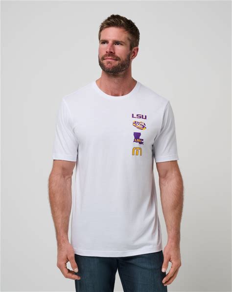 LSU Playoffs 2.0 Tee - White , 3XL