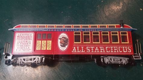 Bachmann Emmett Kelly Jr Circus Train G Scale NEW. Bachmann. Freight Cars.