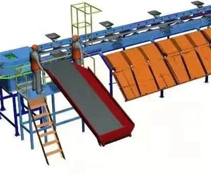 Automatic Sorting Distribution Center Automatic Parcel Sorting Belt Flip-Tray Sorting Machine