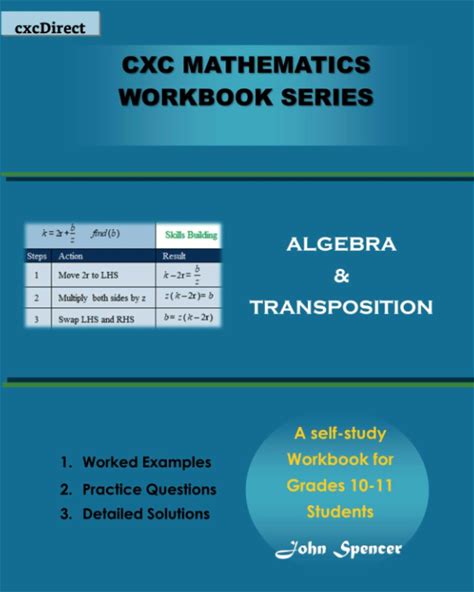 Algebra And Transposition: Grades 10 -11 Students