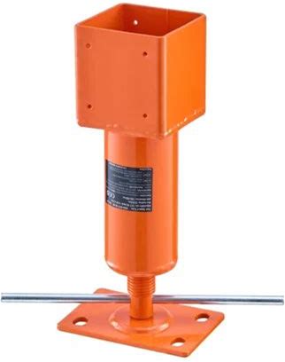 Adjustable Screw Jack Post 4"X4" For Home Leveling And Lifting,13.2"-18.7" Height Range,24700 Lbs Load Capacity,Ideal For Crawlspace And Basement Supp