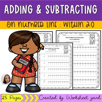 Adding And Subtracting On A Number Line Worksheet Mixed Addition And Subtraction