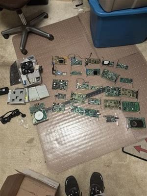 Used Lot Sale Of Old Computer Components Lot 5