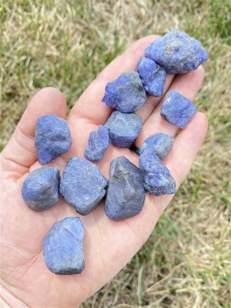 Raw Tanzanite (1-130 Grams) - Raw Tanzanite Crystal - Premium Grade Rough Tanzanite - Natural Tanzanite Crystals - High Quality!