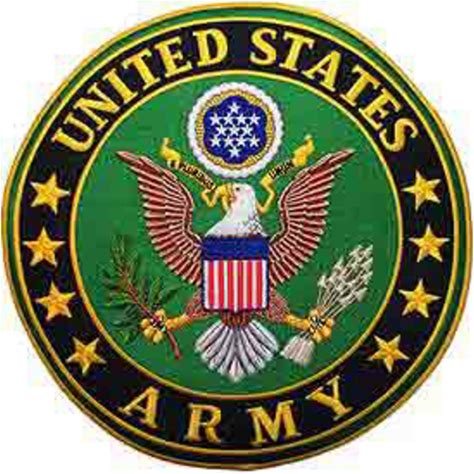 US Army Symbol (5) Iron-On Patch