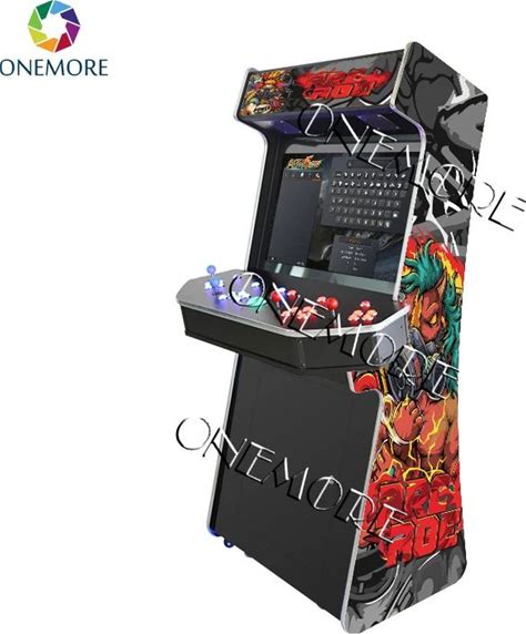 4 Players Upright Arcade Game Machine 32' Screen Multi Game Classic 4P Stand Up Retro Arcade Video Game Cabinet