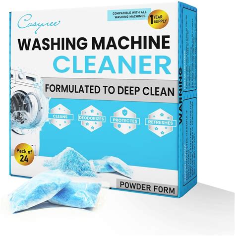 Washing Machine Cleaner By Cosynee, Washer Machine Cleaner With Oxi For Front And Top Loader Washer Machines, Deep Clean