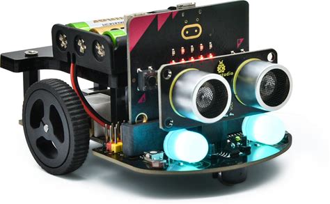 KEYESTUDIO Micro:Bit V2 Robot Starter Kit (Without Microbit) For Makecode And Python