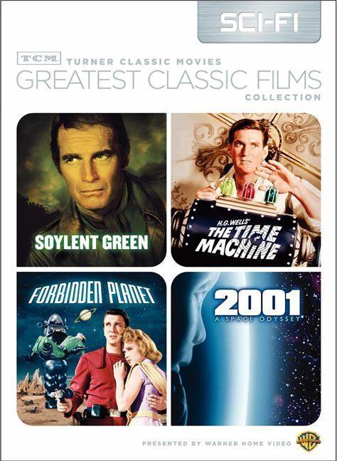 TCM Greatest Classic Films Collection: Science Fiction (2001 A Space Odyssey / Soylent Green / Forbidden Planet / The Time Machine 1960)