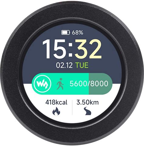 Waveshare RP2040 Microcontroller Development Board, With 1.28Inch Round Touch LCD, Compact Size, Accelerometer And Gyroscope Sensor, With CNC Metal