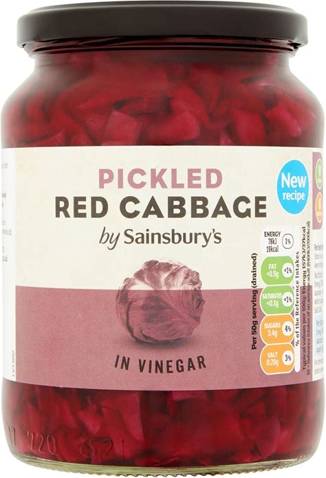 Sainsbury's Pickled Red Cabbage In Vinegar 680G (300G)