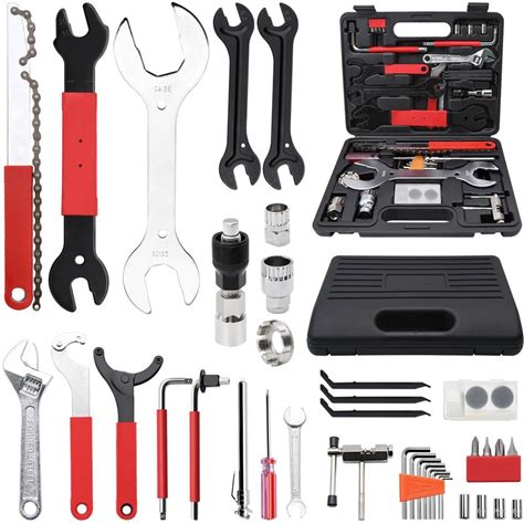 PXZBLG Bike Tool Kit, Professional Bike Repair Tool Kit, Quality Bicycle Maintenance Tool Set For Mountain Bike Road Bike Maintenance In A Neat