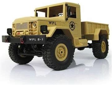 WPL B1 DIY Car Kit 1/16 2.4G 4WD RC Crawler Off Road Car Without Electronic Parts ATR