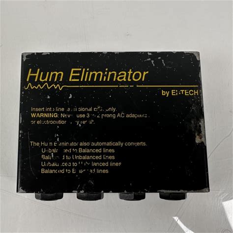 Ebtech Hum Eliminator