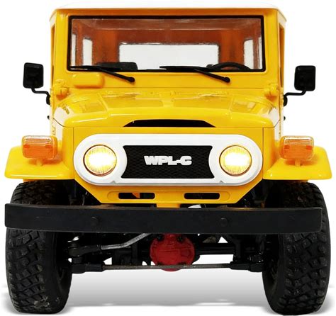 YIKESHU RC Truck, RC Rock Crawler 4X4 WPL C34 RTR Mudding Remote Control Truck 2.4Ghz 1/16 RC Crawler All Terrain Car, Full Scale Off Road RC Cars Re