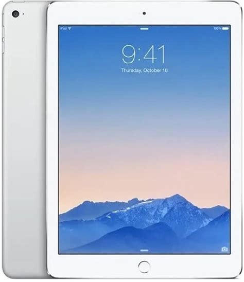 Apple iPad Air 2 16GB 9.7-Inch Retina Display Wi-Fi/Cellular LTE Tablet - Silver (Renewed)