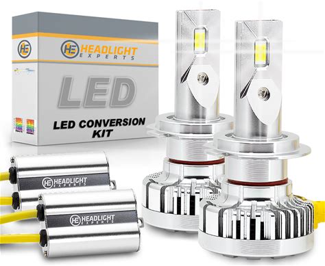 2007 Dodge Sprinter 2500 LED Low Beam H7 Single Beam LED Bulbs Conversion Kit Headlight Experts