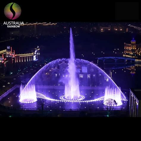 Custom Design 3D Dancing Fountain Show China Outdoor Musical Water Dancing Fountain For Pool Pond Lake Decoration
