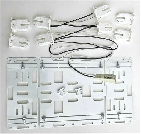 Prewired Retrofit Kit Changing 8 ft T12 Or 8' T8 Light Strip To 4' Led