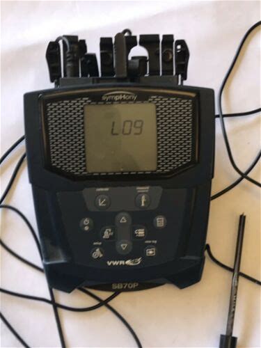 Vwr Symphony Sb70p Laboratory Benchtop Ph Meter With Probe (Au68)