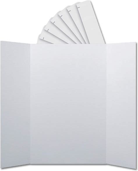 Flipside Products 36" X 48" Project Boards With Headers For Presentations, Science Fair, School Projects, Event Displays And Trifold Picture Board,