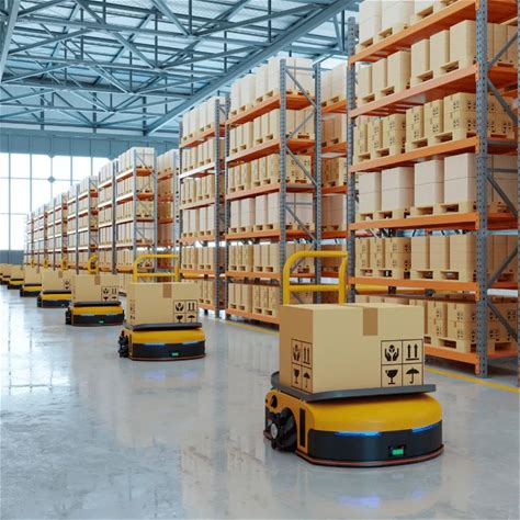 Agv Automated Warehouse Robot Logistics Automatic Industrial Logistics Robots Agv Robot