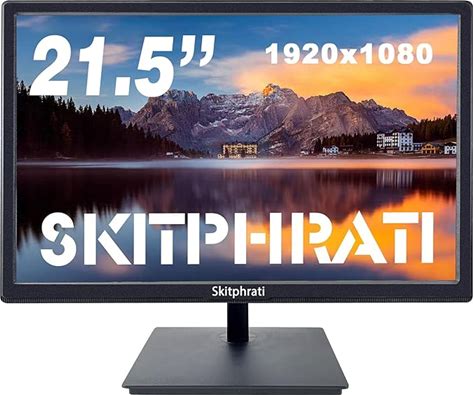 22 Inch PC Monitor LED Monitor Full HD (1920 X 1080), 75HZ, 1Ms, 16:9, Viewing Angle 178°(Horizontal),TN Panel, VESA, VGA & HDMI, Tilt Adjust