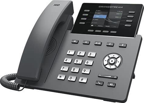 Grandstream GRP2624 IP Phone | 8 Lines, 6 SIP Accounts | 2.8-Inch Color Display | Wi-Fi 5 | Dual-Port Gigabit Ethernet With Integrated Poe
