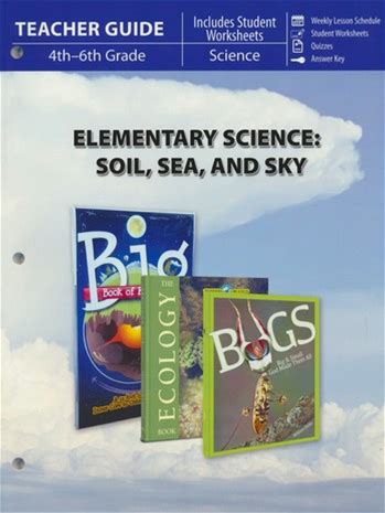 Elementary Science Of Soil, Sea & Sky Set | Master Books | Homeschool | Craig Froman
