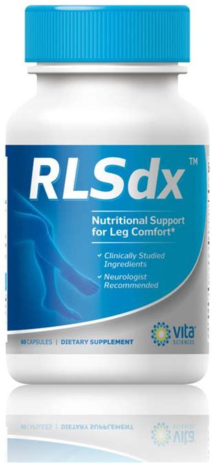 Leg Cramps Restless Legs Supplement Restful Leg Comfort. Rls Dx