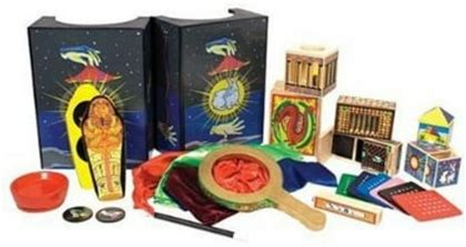 Melissa & Doug Deluxe Solid-Wood Magic Set With 10 Classic Tricks For Ages 8+ Years