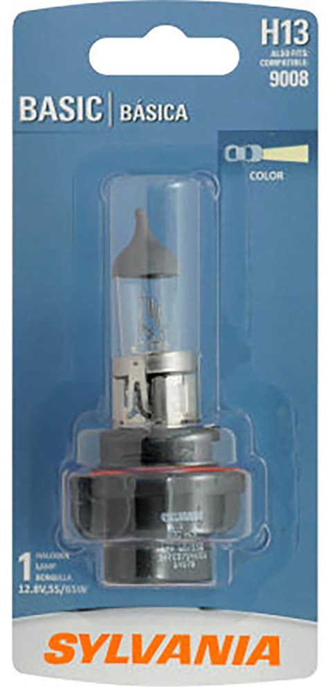SYLVANIA - H13 Basic - Halogen Bulb For Headlight And Daytime Running Lights (Contains 1 Bulb)
