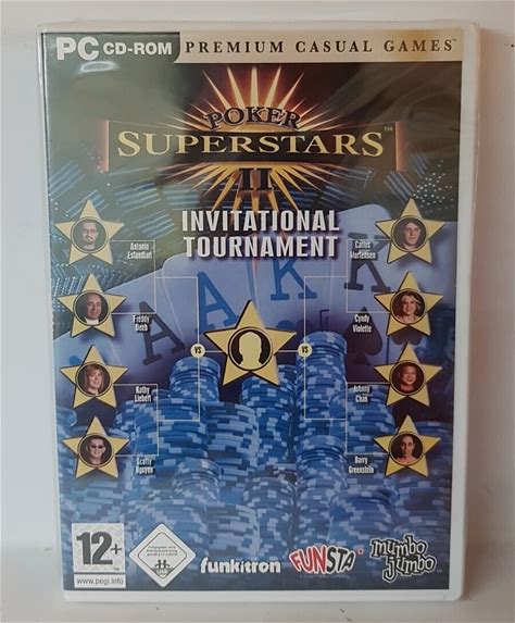POKER SUPERSTARS II 2 INVITATIONAL TOURNAMENT - PC CD ROM SEALED
