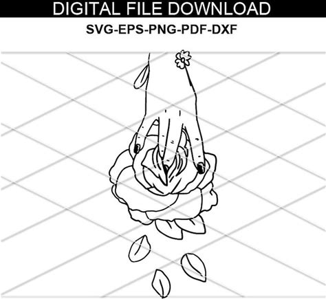 Minimalist Drawing/ Romantic Rose Line Art/ Vector Line Art/ Minimal Line Art Lovers/ Feminist Art Svg/ Sexy Rose Svg/ One Line Art Body