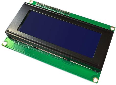 Lcd 2004 Character Display Module Blue Blacklight 5V 20X4 204 For Arduino Mega Uno