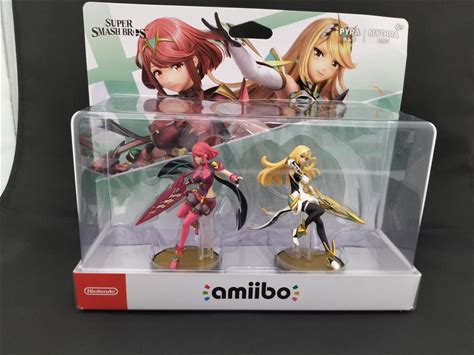 NINTENDO AMIIBO Super Smash Bros. Pyra & Mythra Action Figure From Japan