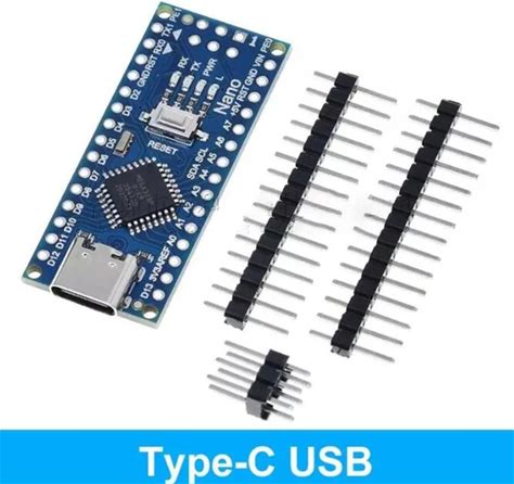 For Arduino 5V Nano 3.0 Atmega328p Micro USB Mini Type C Controller Board Driver