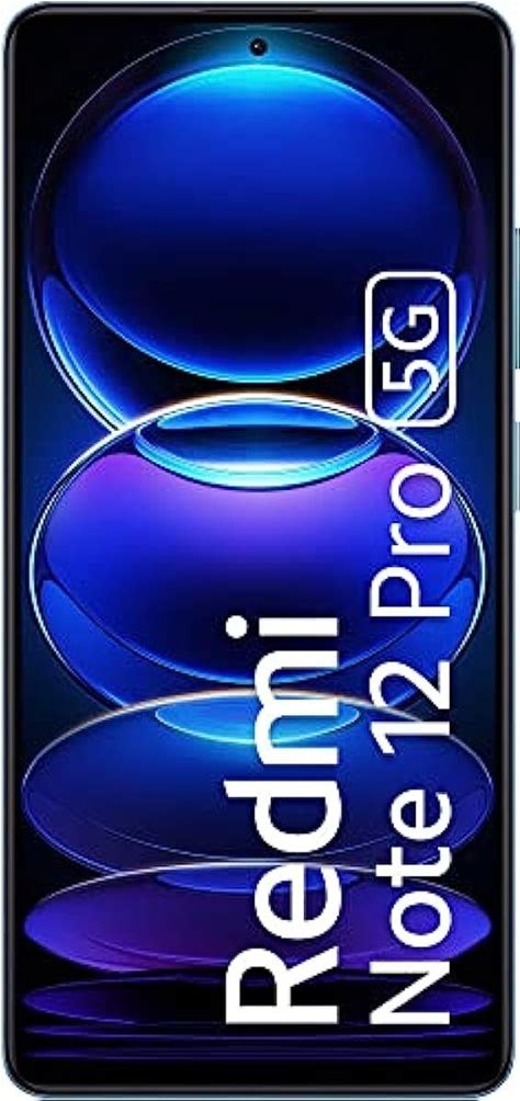 Redmi Note 12 Pro 5G (Onyx Black, 8GB RAM, 256GB Storage)