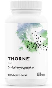 Thorne - 5-Htp (Formerly 5-Hydroxytryptophan) - Contains Vitamin B6 - Serotonin Support For Sleep And Stress Management - 90 Capsules