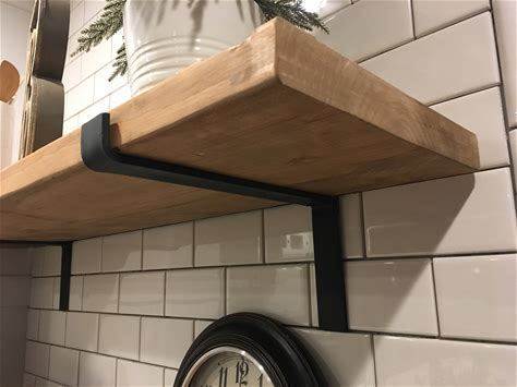 Iron Shelf Brackets - Heavy Duty Metal Shelf Bracket, DIY Shelf Bracket, Shelf Brackets, Industrial Shelf Brackets, Modern Shelf Bracket