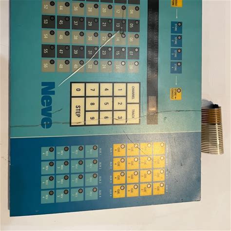 Neve 8108 8128 8232 8248 Routing Membrane Panel