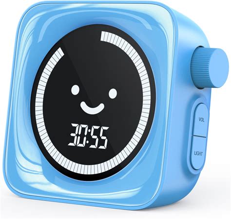 Visual Timer For Kids, 99 Minute Digital Cute Kids Visual Timer Classroom Timer For Homeschool Supplies Study Teaching Time Management Tool Countdown