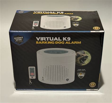 Virtual K9 Barking Dog Or Standard Alarm With Motion Detection Thru Doors Walls