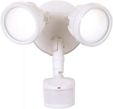 Halo MST18R17LW All-Pro LED Twin Round 180 Degree Motion Sensor, White
