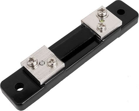 Analog Digital Panel Meters 50Amp 75Mv DC Current Shunt Black