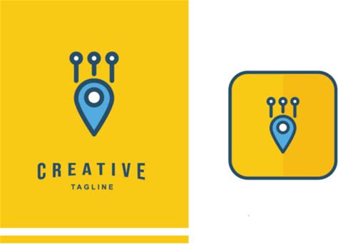 Big Data Icon - Location System