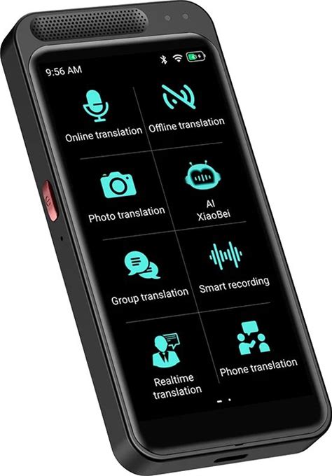 VORMOR Z6 Portable Instant Voice Translator 139 Online 21 Offline Languages Chatgpt Empowered Digital Audio High-Tech Translator