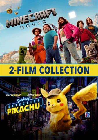 A Minecraft Movie/Pokémon: Detective Pikachu 2-Film Collection (Bundle)